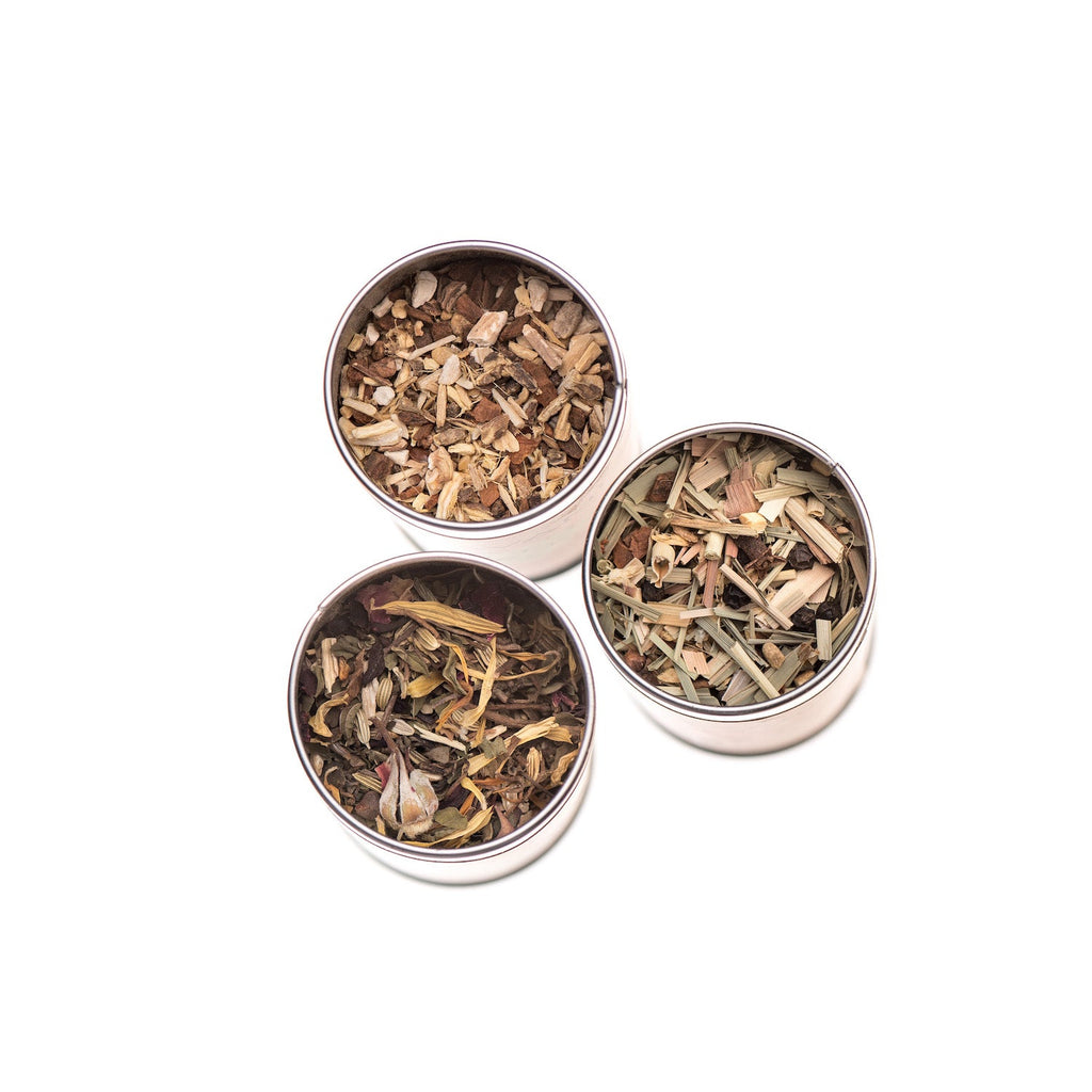 Kit de Té Ritual Herbal | Colección Ayurvédica Orgánica